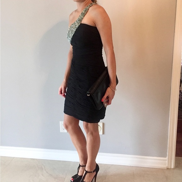 Basix Sequin Cocktail Dress- size 2 - Picture 7 of 7